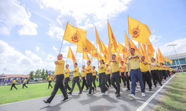 อำนาจเจริญ จัดกิจกรรมเดิน วิ่ง ปั่น ธงตราสัญลักษณ์ งานเฉลิมพระเกียรติพระบาทสมเด็จพระเจ้าอิยู่หัว