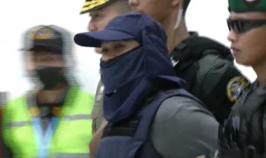 คุ้มเข้ม"แป้ง นาโหนด"ผู้ต้องหาหลบหนีซุกอินโดฯ สอบเครียด สภ.เมืองนครศรีธรรมราช