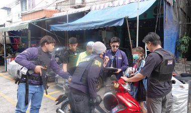 บุกรวบป้ากาเหว่า พระราม 9 “หัวจ่ายเจ้าเลห์ ใช้คนใบ้เดินยาบ้ากันการซักทอด