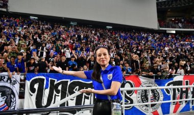 เชียร์ ลุ้น ไปด้วยกัน ตั้งจอยักษ์หน้าราชมังฯ "ไทย" VS "สิงคโปร์" นัดชี้ชะตาคัดบอลโลก