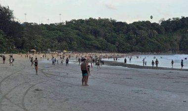 ทะเลคลั่งกลืนชีวิตหมุ่นมะกันต่อหน้าลูกเมีย หลังลงเล่นน้ำหาดในหาน