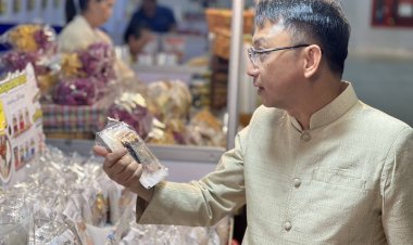 อำนาจเจริญขนสินค้าแบรนด์ท้องถิ่นชื่อดังขายในงาน "OTOP MIDYEAR 2024"เมืองทองธานี