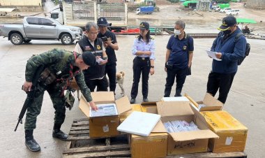 ตรวจยึดมือถือ1,062 เครื่องเตรียมส่งข้ามแดนส่งแก๊งคอลเซ็นเตอร์