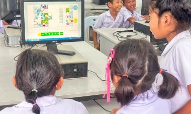 น้องๆ รร.บ้านหินดาด นครราชสีมา เรียนรู้ Coding โครงการดีๆจาก CONNEXT ED มี CPF ช่วยหนุน