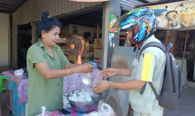 ฮือฮา!เจ้าของร้านฉลองวันเกิดแจกข้าวเหนียวหมูปิ้ง 200ไม้ตอบแทนลูกค้า