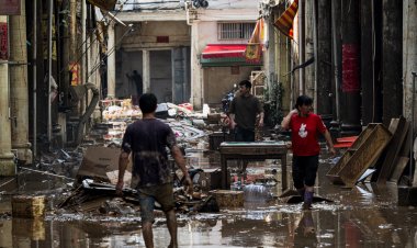 น้ำท่วมตอนใต้ของจีน ยอดผู้เสียชีวิตพุ่งเป็น 38 ศพ เดือดร้อนกว่า 5.5 หมื่นราย