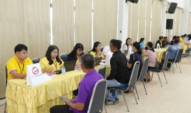 อำนาจเจริญจัดมหกรรมไกล่เกลี่ยช่วยเหลือหนี้กยศ.และหนี้ครัวเรือน