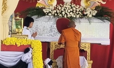 ครอบครัว “วันจีน”สำนึกในพระมหากรุณาธิคุณในงานพระราชทานเพลิงศพ"คุณพ่อกุญชร"