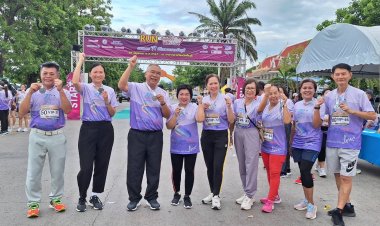 เต็มคาราเบล "หมอเหิม" จัด RUN WITH LOVE "วิ่งด้วยรัก ครบ 71 ปี รพ.ชัยภูมิ