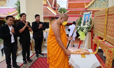 พิธีพระราชทานเพลิงศพ 'ร.ต.ต.ไพรัช รอดดี' อดีตตำรวจน้ำดี ของอำเภอบางพลี