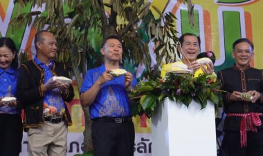 ศรีสะเกษจัดงานเทศกาลผลไม้และของดีอำเภอกันทรลักษ์บูมแหล่งท่องเที่ยวเชิงเกษตร