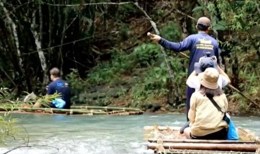 หน้าฝนนี้ ชวนเที่ยวพังงา ล่องแพไม้ไผ่วังเคียงคู่ สัมผัสลำธารน้ำใสสะอาดพาสดชื่น