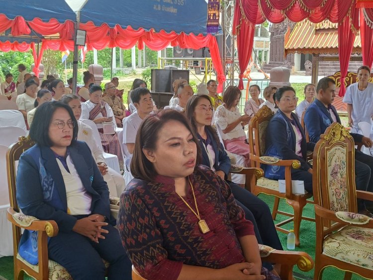 ทีมผู้บริหารทรัพย์ยั่งยืน ร่วมพิธีแสดงมุฑิตาสักการะ หลวงปู่อุดมทรัพย์