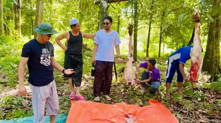 ยะลาชาวไทยมุสลิมทำกุรบานแจกจ่ายผู้ยากไร้ ในวันอีดิ้ลอัฎฮา