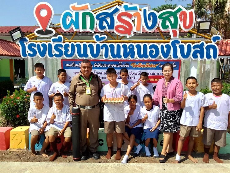 มูลนิธิเจริญโภคภัณฑ์พัฒนาชีวิตชนบท หนุนน้องๆ รร.บ้านหนองโบสถ์  เรียนรู้ทักษะอาชีพ สร้างแหล่งอาหารชุมชน