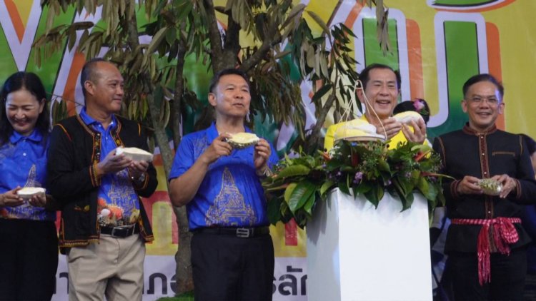ศรีสะเกษจัดงานเทศกาลผลไม้และของดีอำเภอกันทรลักษ์บูมแหล่งท่องเที่ยวเชิงเกษตร