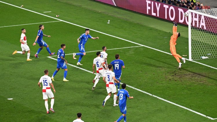 "อิตาลี" ไล่เจ๊า 1-1 เข้ารอบ 16 ทีม "โครเอเชีย" จ่อร่วงยูโรป 2024