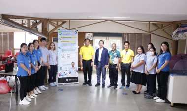 กฟผ.โรงไฟฟ้าพระนครใต้ จัดโครงการแว่นแก้ว เพื่อตัดแว่นฟรีให้กับผู้มีปัญหาสายตา