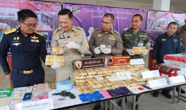 นราธิวาสปิดล้อมตรวจค้นยึดยาบ้า-ยาไอซ์ล็อตใหญ่มูลค่ากว่า 118 ล้านบาท