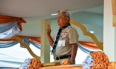 ประธานองคมนตรี เป็นผู้แทนพระองค์ ไปในพิธีทบทวนคำปฏิญาณและสวนสนามของลูกเสือ