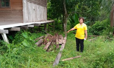 ตำรวจล่าไอ้หนุ่มซาเล้งลักเหล็กขนาดใหญ่ของผญบ.นาดีขายร้านซื้อของเก่า