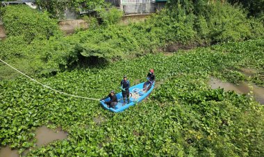 เทศบาล​เมือง​ชัยภูมิ​บูรณาการ​เร่งลอกคลองกำจัดสนมป้องกัน​น้ำท่วม