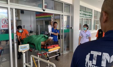 บึ้มสนั่นกลางป่า! จนท.เขตรักษาพันธุ์สัตว์ป่าพนมดงรักเหยียบกับระเบิดขาขาด