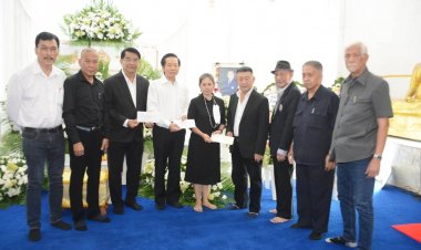 นายกสมาคมช่างภาพข่าวสื่อมวลชนพร้อมคณะร่วมเป็นเจ้าภาพ สวดพระอภิธรรมอดีตช่างภาพ นสพ.ดาวสยาม