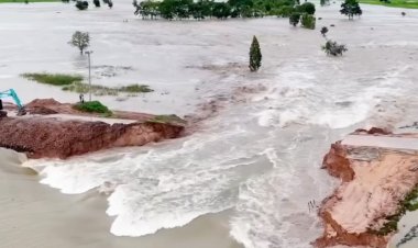 ฝนถล่ม"มหาสารคาม" อ่างเก็บน้ำแตก ทะลักท่วม 3 ตำบล ชาวบ้านเร่งอพยพอยู่ที่สูง