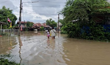 น้ำท่วมบ้านไผ่ ขยายวงกว้าง จมบ้านเรือนเพิ่มกว่า 40 หลังแล้ว