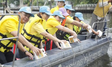 กนอ.จัดกิจกรรมเทิดพระเกียรติ “โครงการคลองสวยน้ำใส จิตอาสาพัฒนาคลองแสนแสบ”