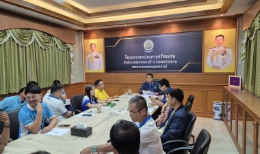 โครงการชลประทานศรีสะเกษ เเจ้งเตือนราษฎรและเฝ้าระวังน้ำท่วมฉับพลัน