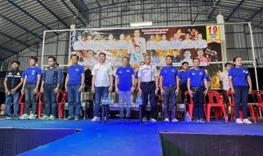 ชัยภูมิ-ผู้นำท้องถิ่น อ.บ้านแท่น ผนึกกำลังจัดเวทีกีฬาต้นกล้ามวยไทย " ซอฟต์พาวเวอร์" สู่เวทีโลก