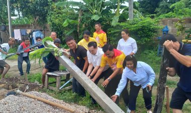 “นายกเคี้ยง-ผู้ใหญ่หมี แม่สอด” ลุยงานบุญ สร้างกุศล ช่วยเหลือผู้ยากไร้  ทำบุญเข้าพรรษา