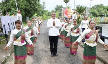 วัฒนธรรมจังหวัดอำนาจเจริญ จัดกิจกรรม 1 อำเภอ 1 ลานสร้างสรรค์  ประจำปีงบประมาณ 2567