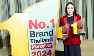 CPF ครองใจผู้บริโภคต่อเนื่อง คว้ารางวัล Marketeer No.1 Brand Thailand 2024