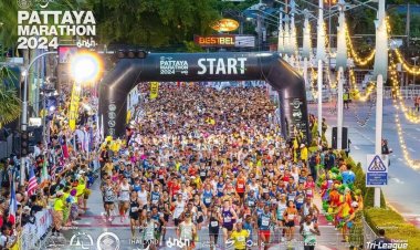 ประมวลภาพการแข่งขัน"Amazing Thailand Pataya Marathon 2024"
