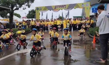 รอง.ผวจ.ตาก เปิดการแข่งขันจักรยานขาไถ เฉลิมพระเกียรติ พระบาทสมเด็จพระเจ้าอยู่หัว