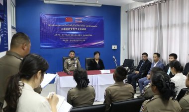 ตำรวจขอนแก่นติวเข้มภาษาจีนเน้นหนักบทสนทนา-ศัพท์การท่องเที่ยว-ยุทธวิธีตำรวจ