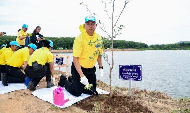 ชลบุรีร่วมพลังจิตอาสา ฟื้นฟู และแก้ไขปัญหาแหล่งน้ำเฉลิมพระเกียรติในหลวง