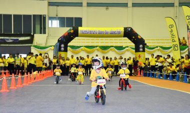 ผู้ว่าฯชลบุรี เปิดโครงการจัดการแข่งขันจักรยานขาไถเฉลิมพระเกียรติ พระบาทสมเด็จพระเจ้าอยู่หัว ร.10