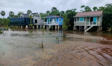 ปราจีนฯอ่วม น้ำป่าเขาใหญ่หลากท่วมฉับพลัน  3 อำเภอ 7 ตำบล 125 หมู่บ้าน