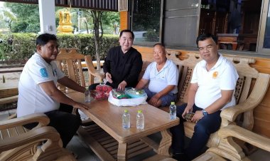 “นายกเคี้ยง-ผู้ใหญ่หมี แม่สอด” เยี่ยมให้กำลังใจ “พ่อเลี้ยงคำ ท่า 23.วังแก้ว”