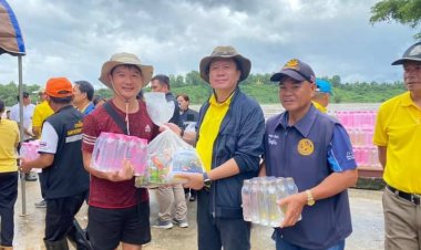 "สส.ปั้น" ปันน้ำใจ ให้ประชาชนประสบอุทกภัยน้ำท่วม