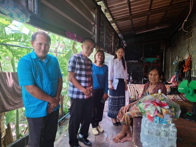 อำนาจเจริญยกระดับคุณภาพชีวิตปชช.ตรวจเยี่ยมบ้านคู่บัดดี้ส่งเสริมอาชีพเพิ่มรายได้