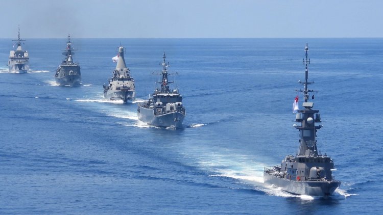 กองเรือยุทธการ จัดพิธีเปิดการฝึกผสม SINGSIAM 21/2024