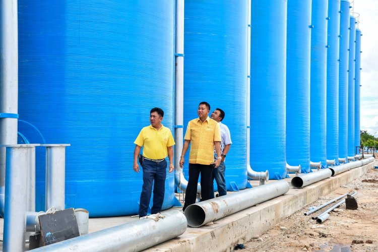 น้ำพระทัยจากในหลวงโครงการ ประปาเกาะสีชัง