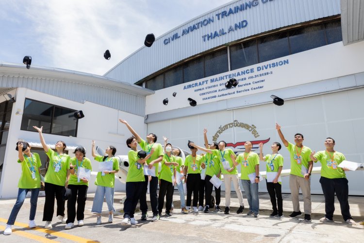 “ดร.มนพร” หนุน สบพ.เติมความฝันเยาวชนก้าวสู่อาชีพด้านการบิน