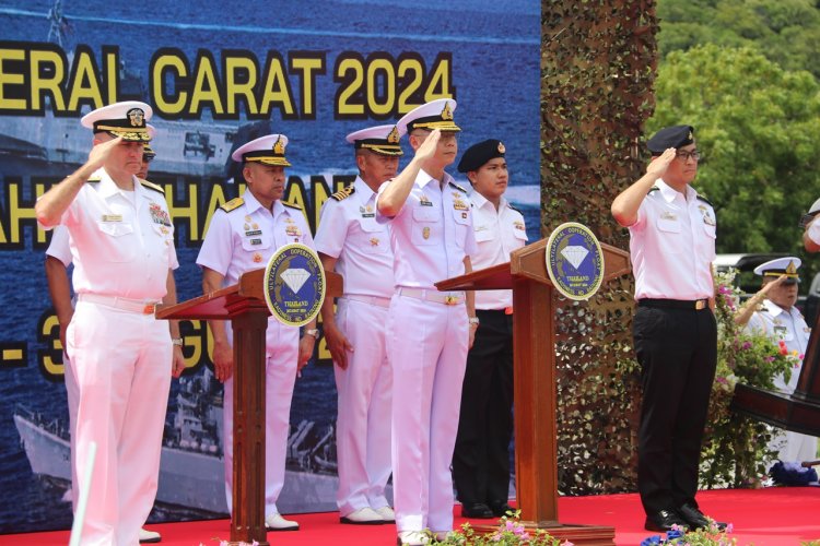 เปิดการฝึกผสม “MULTILATERAL CARAT 2024” ไทย-สหรัฐฯ-สิงคโปร์ สร้างความมั่นคงทางทะเล