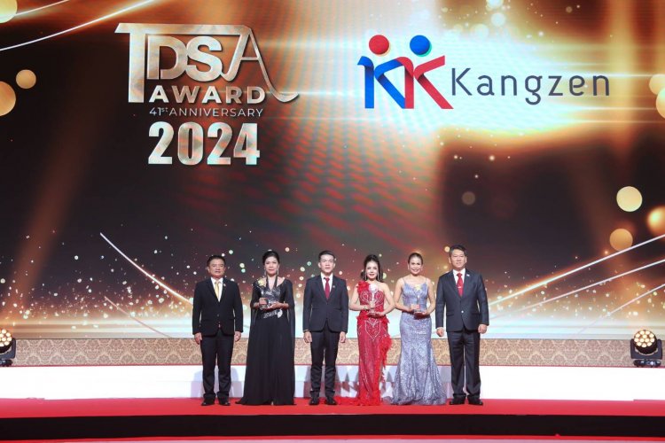 "คังเซน”ร่วมยินดีกับนักธุรกิจที่ได้รับรางวัลนักขายตรงดีเด่นในงาน TDSA Awards ประจำปี 2567
